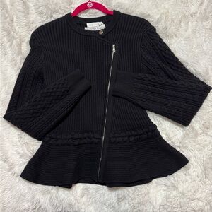 Black Size M Jonathan Simkhai sweater signed by Jonathan Simkhai